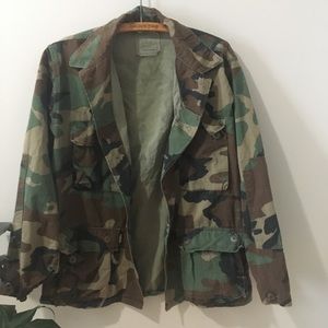 Genuine Vintage Camouflage Button-up